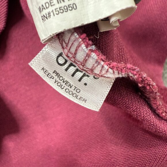 Greyson Omaha Polo Shirt Men M Burgundy Red Performance Golf Stretch - Picture 8 of 14